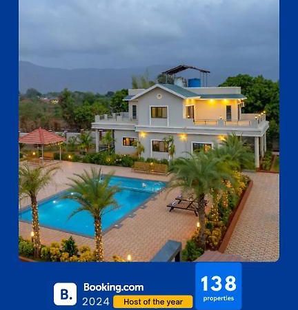 Ekostay Gold Palm Estate I Cricket Turf I Rain Dance I 2 Acre Property Karjat Exterior foto